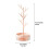 Branch Jewelry Rack with Rotatable Base and Storage Box Tree Tower Rack Hanging Organizer, 7