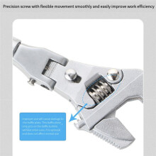 Multifunctional Ratchet Adjustable Wrench 5-In-1 Swing Ratchet Rapid Expansion for Hydropower Maintenance