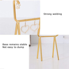 Fawn Jewelry Organizer Holder Stand, Metal Jewelry Display Stand for Earrings Rings Necklaces Etc, Deer Jewelry Rack
