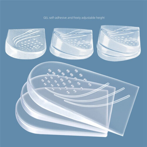 Adjustable 3-Layer Height Increase Insoles, Adjustable XO-Style Legs for Leg Length Discrepancy-L 1