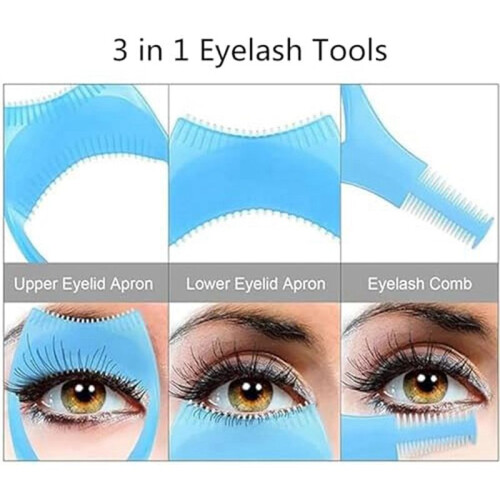 Eyelashes Tools Mascara Shield Applicator ,Eyelash Tool Upper Lower Eye Lash Mascara Guard Applicator 2