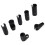 7pcs Universal O2 Oxygen Sensor Socket 6 Point Wrench Tool Remover Installer Set Sensor Removing Tool Kit 2