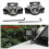 Universal 2X A Pillar Hood Led Work Light Bar Mount Bracket Clamp Holder Offroad 5