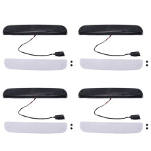 4X High Mount Brake Stop Light Rear LED Third Smoked Lamp for F250 F350 Ranger Super Duty 1999-2016 Cargo DRL