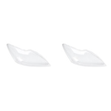 2X for Focus 2009-2011 Front Right Headlights Cover Shell Transparent Lens Lampshade