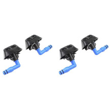 4x Front Left Right Bumper Headlight Washer Sprayer Nozzle Jet & Clip for 9-3 93 2003-2012 12803972 128039723