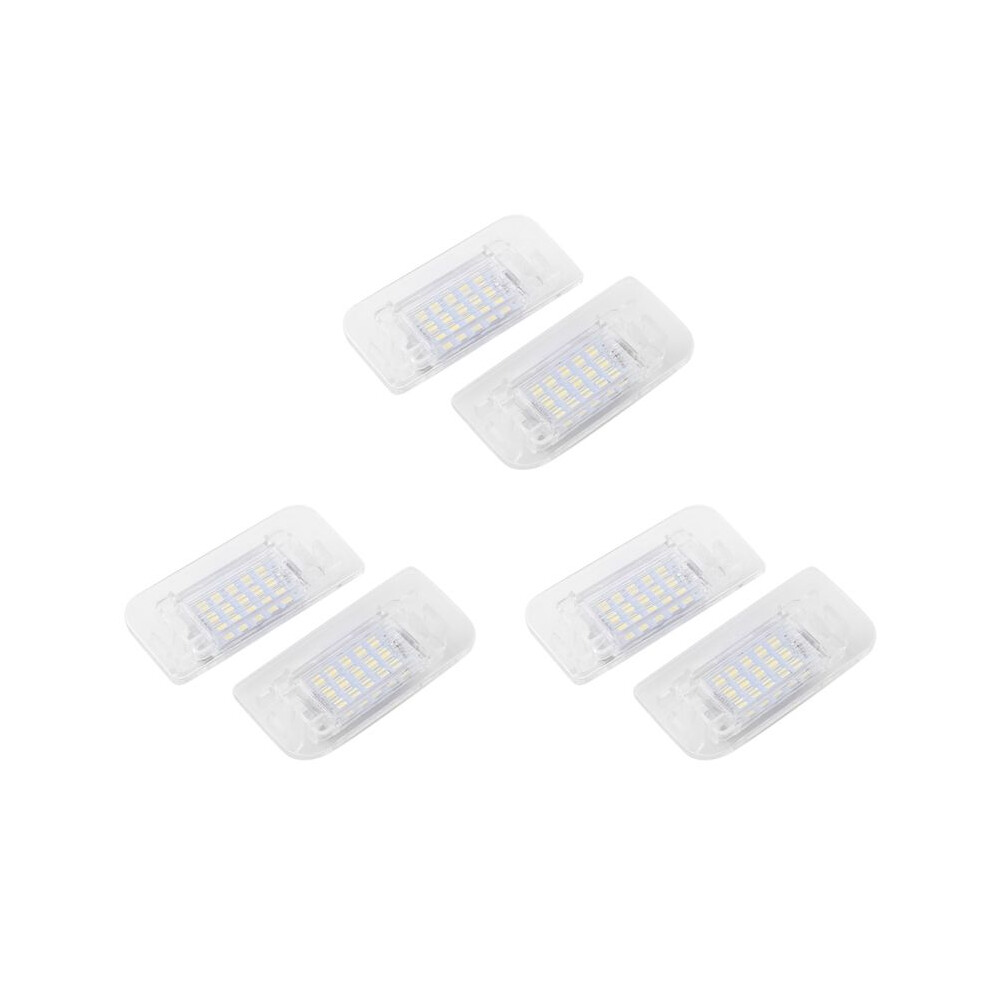 3X Car Tail Is Suitable For - W242 W246 B-Klasse Led License Plate A2468201566 Pz168 Light 6033325014364