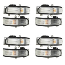 8Pcs Rearview Mirror Turn Signal Light Lamp for Camry 2006-2011 Vios 2008-2012 2008 2009 81730-06060