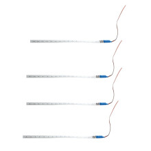 4X Knight Rider 32 LED Running Light Scanner 30 cm Strip Decoration Car 12V