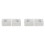 2X for  Camry Aurion 2012 2013 2014 2015 Auto Interior Rear Reading Light Housing Cap Cover Shell 1