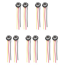 10Pcs 1157 Bay15D Lamp Holder Bulbs P21/5W Adapter Base Socket Connector Plastic Car Accessories for Brake Light