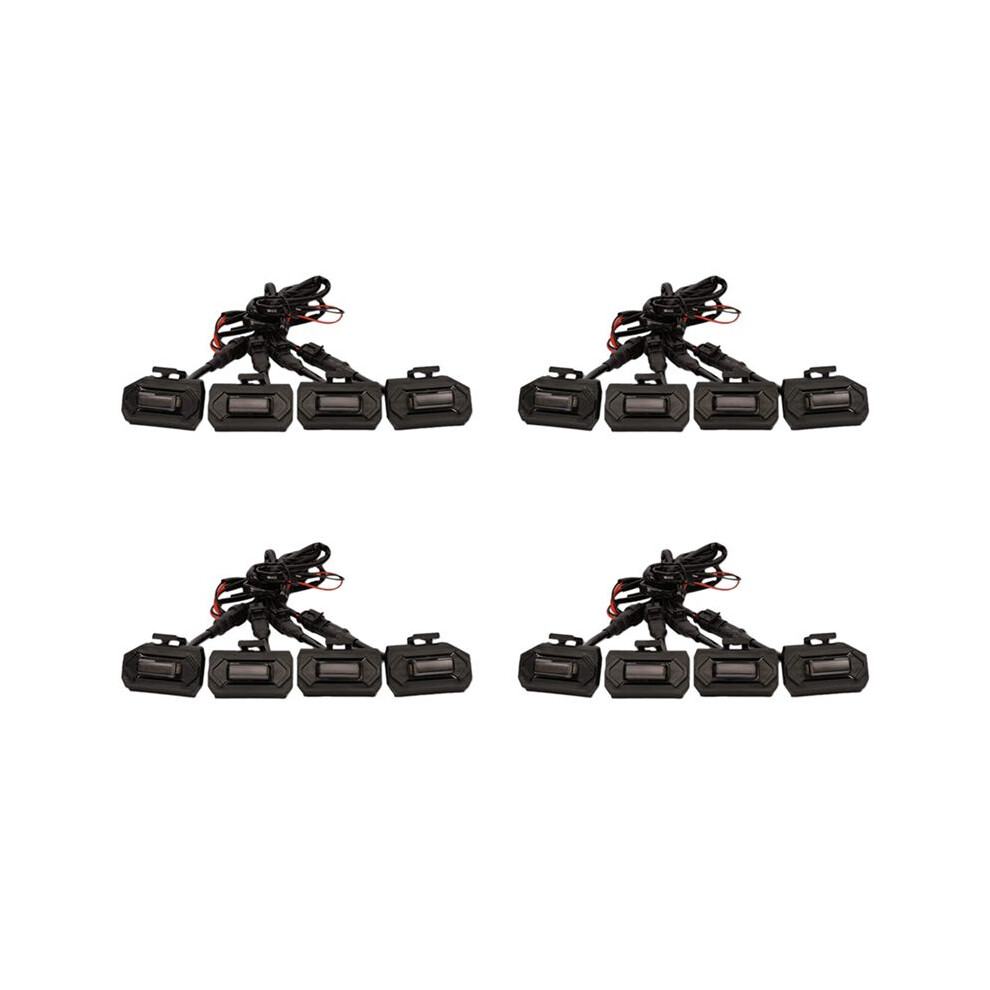 16Pcs Led Front Grill Lights For Tacoma Raptor Trd Off Road Sport 2020 2021 External Grill Lamp, White/Light 6031817391351