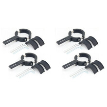 4Pcs Adjustable Motorcycle Headlight Holder Motorcycle Light Bracket Universal Headlight Spotlight Mount Bracket 38-60MM