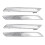 Left Right 2 Pair Clear White Side  Reflector 63147187087 63147187088 for  X5 X6 E70 E71 2008- 2014 1