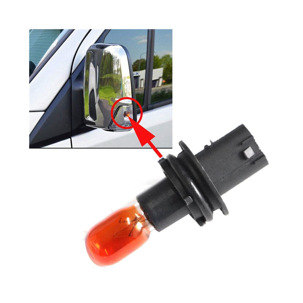 6X For - Sprinter / 2006+ Side Wing Mirror Indicator Bulb Holder Mirror Turn Signal Bulb L&R 6031692420665