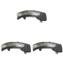 3X Left LED Rear View Mirror Turn Signal Light for Outlander 2013-2018 for Lancer 2016 8351A135
