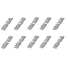 20X Toit de Voiture ArrièRe DôMe Carte Lecture LumièRe Couverture Vanité Lampe Lentille pour Camry Aurion V50 2012-2017 8139406030 81393-06030