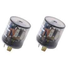 2X Relè Lampeggiante Lampeggiante Lampeggiante un LED per Auto Variabile un 2 Pin EF32 20 Amp 12V 10039390 10041073