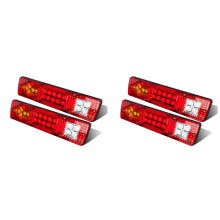 4St Bil 19 LED VattentäT Bakljus Trailer Lastbil Bak Blinkers Stoppljus