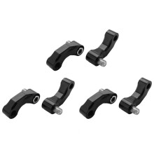 6x Motorrad Spiegel Riser Erweiterung Halterung Adapter für R1200Gs Lc / Adv 13-18 R Ninet / R1200R Premium Cnc Aluminium Legierung Schwarz
