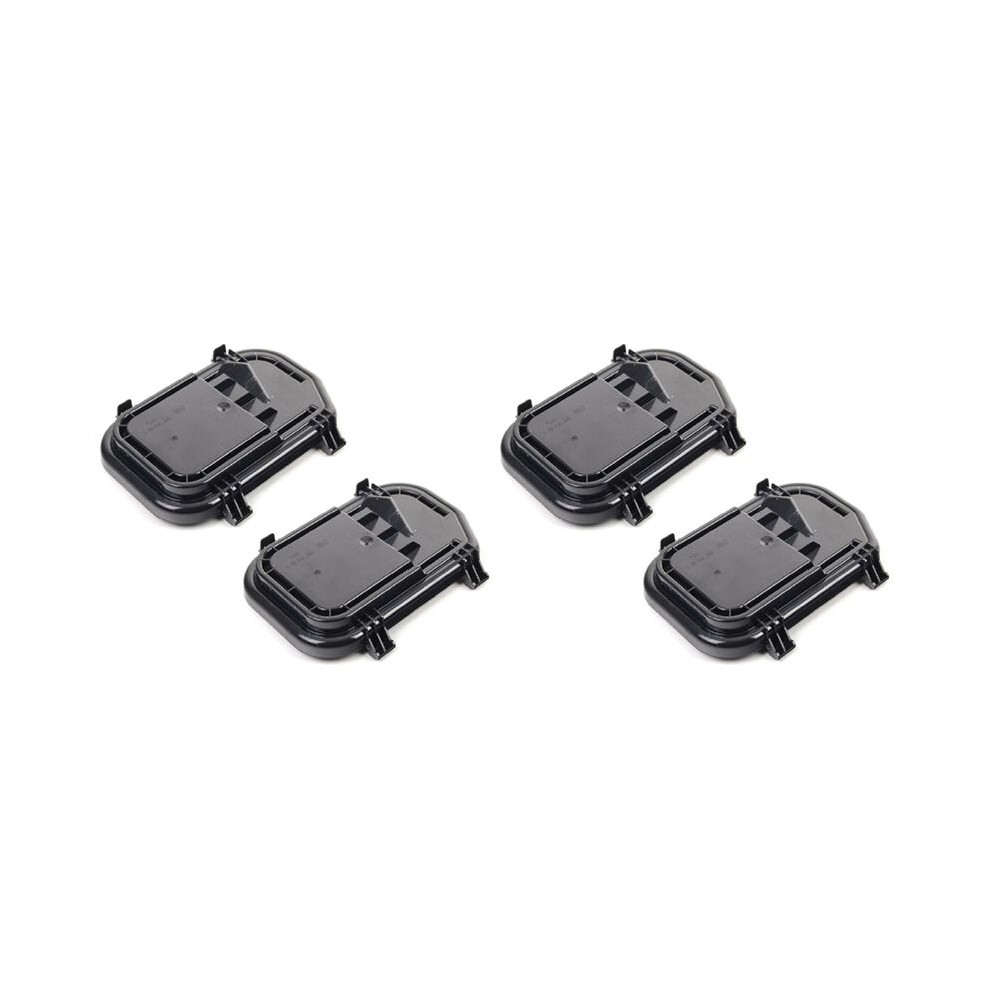 2 Pair Headlight Dust Cover Back Cover Headlight Seal Cover For- A6 A6l C6 S6 2005-2011 4F0941158 4F0941159 Black 4713749251744