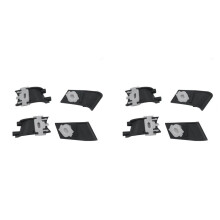 2 Par de Kits de Reparo Do Suporte Do Farol Dianteiro Do Carro para X1 E84 2010-2015 E90 2004-2012 Suporte da Carcaça Do Farol