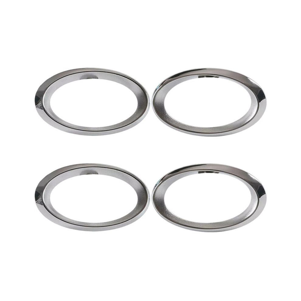 4X Front Bumper Fog Cover Chrome For - S211 W211 E-Class W211 Fog Lamp Bezel 2118850974 2118851074 Light 4712829824489
