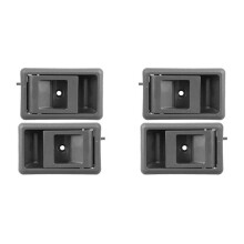 2 Pair for Pickup Tacoma 1995-2000 Front Left Right Side Interior Door Handle 69206-04010/69205-04010
