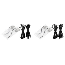 4x Car B Column Light for F30 F32 F34 Atmosphere Lamps Upgrade Automotive Interior Grey ( Ice +Orange)
