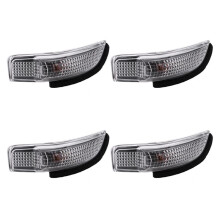 4X 8174052050 Front Left Rearview Side Mirror Turn Signal Indicator Light for Camry Yaris Prius C Avalon