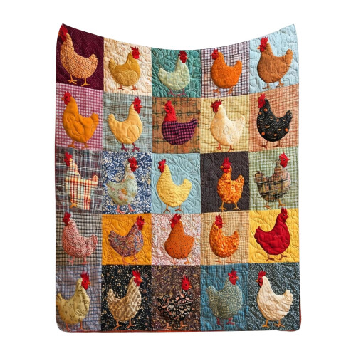 Flanelldecke mit Hahnen-Plaidmuster, weicher-34 A
