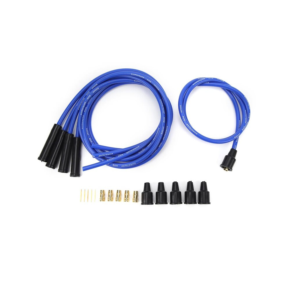 Wire 8Mm Wire 1M Length Ignition Wire Set For 4 Cylinder Classic Cars 4711823450908