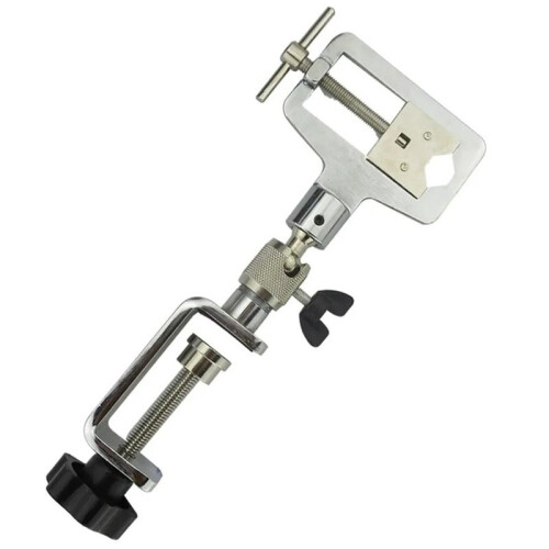 Practice Clamp Tool Metal Alloy Adjustable Locksmith Tool Softcover Type Practice Lock Vise Clamp