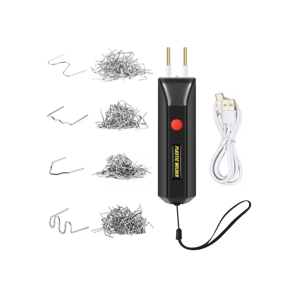 Cordless Plastic Machine Plastic Welding Kit With Battery 4 Types Wave Staples Led Indicator For Car Bumper Crack 4711528099136
