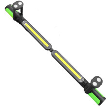 Luz de Trabalho para Mecânico, LED de 2400 LM, 4400 MAh Recarregável, Magnética, Luz de Trabalho Sob o Capô com Ganchos para Reparo de Automóveis