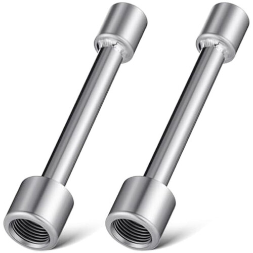 2pcs Angle Stop Wrench Angle Stop Removal Tool Angle  Wrench Plumbers Wrench for Installing Compression Angle Stop