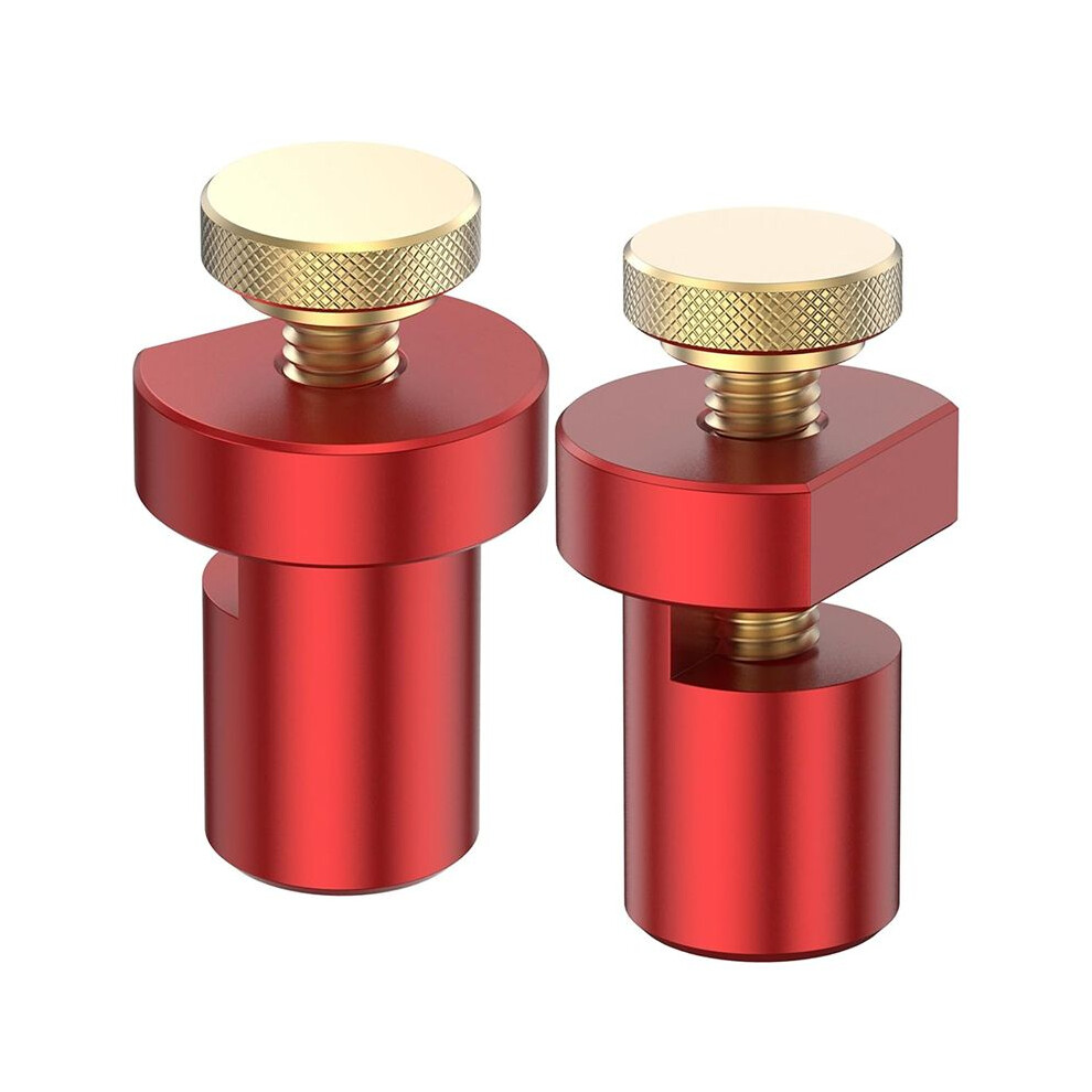 2Pcs Bench Dogs Clamp Set,3/4In(19Mm) Aluminum Alloy Workbench Hole Stop,Woodworking Table Stop Carpenter Bench Clamp A 6032475665532