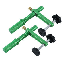 2pcs Bench Dog Clamp,Dog Hole Clamps for Woodworking, Adjustable Aluminum Alloy Quick Acting Dog Clamp 20mm