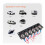 2X 12/24V Car Panel Multi  Panel Schalter Power Control Universal 5