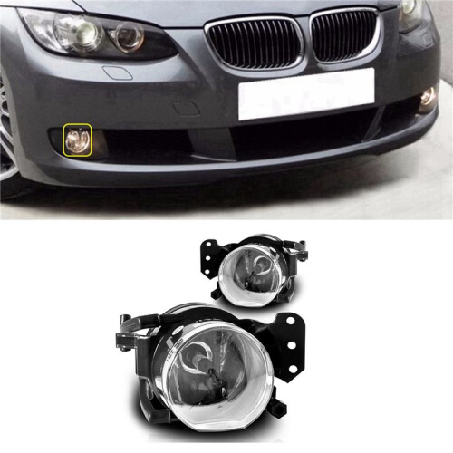 2X Nebelscheinwerfer für  3 5 6 Series E60 E61 E90 E91 E63 E64 X3 E83 FrontstoßStange Nebelscheinwerfer 6317691079163176910792