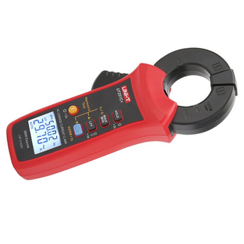 UNIT UT251C+Current Leakage Clamp Meter Pliers Ammeter Digital Professional AC Current Leak Tester 2