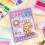 Künstlerisches Stickerbuch mit Doppelspulenbindung,-Snackzeit 3