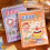 Künstlerisches Stickerbuch mit Doppelspulenbindung,-Snackzeit 6
