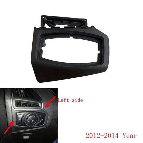 3X Auto Koplamp Schakelaar Trim Frame Cover voor  Focus 2012-2014 2