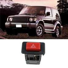 4X MB652291 Pulsante Interruttore Luci di Emergenza per Pajero Shogun MK2 1991-1995 1996 1997 1998 1999