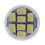 40X T10 W5W 8 SMD LED White - Light Bulb Light Interior Light Bulb 12V 5