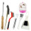 6PCS Bird Cage Cleaning Brush Tools Set, Bird Poop Remover Scraper Birdcage Accessory 3