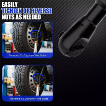 Offset Extension Wrench Impact, 1/2inch Drive, High Torque, Slim Design for Tight Spaces, Quick Change Adapter
