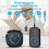 Wireless Lanyard Button Call Pager Emergency SOS Pager Emergency Call Button for Kids Elderly Call System White EU Plug 3