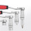 Ratchet Socket Wrench Set Mechanics Tools Kit for Vehicle Maintenance Electrical Panel Work Motor Assembly Plumbing 4